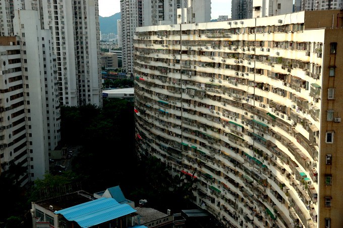 Budynek fala - zdjęcia z Chin