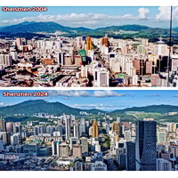 Shenzhen 2004 i 2024, 20 lat minęło