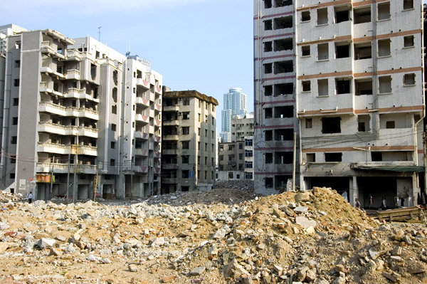 Wyburzanie na wielką skalę - zdjęcia z Chin