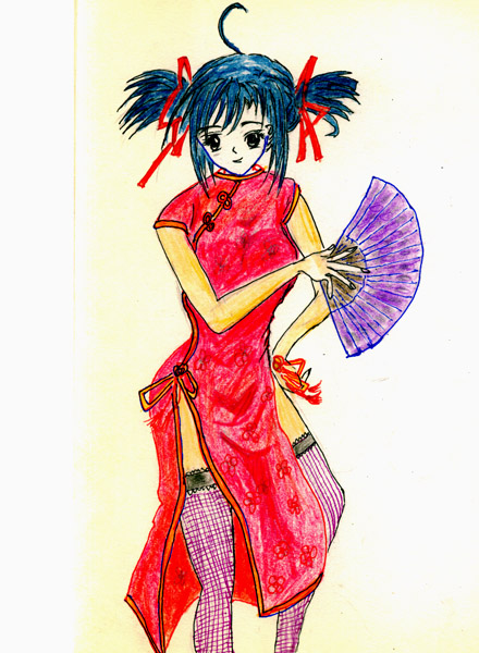 Dziewczyna z Zhouzhuang - zdjęcia z Chin