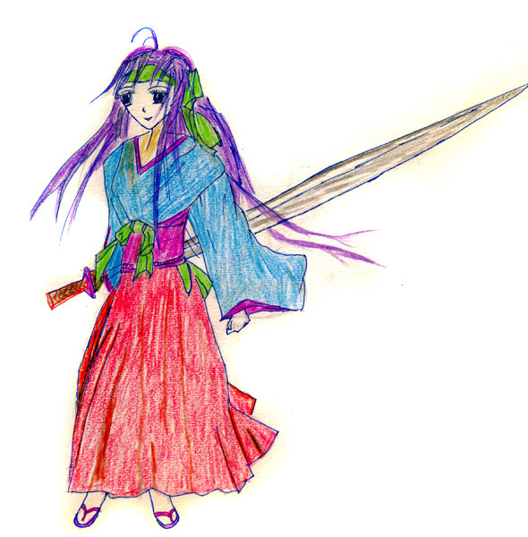 Wojowniczka Yumiko - zdjęcia z Chin