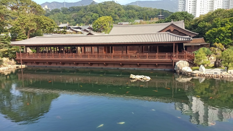 Staw w Ogrodzie Nan Lian - zdjęcia z Chin