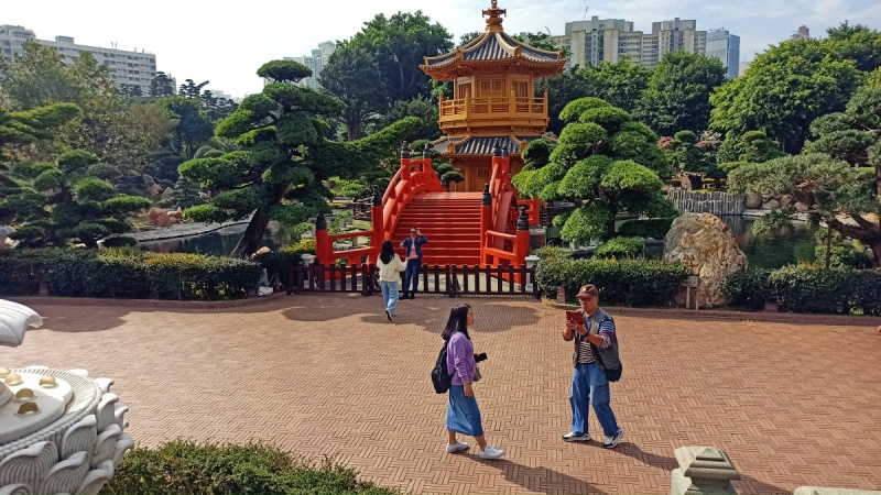 Urokliwy ogród Nan Lian - zdjęcia z Chin