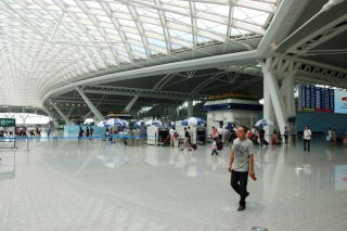 Nowoczesna stacja w Cantonie