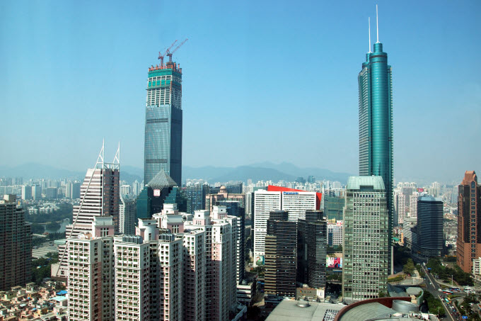 Shenzhen, Luohu - zdjęcia z Chin