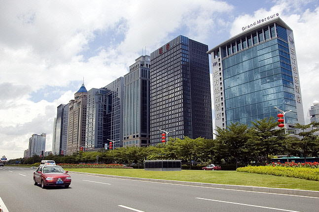 ZhuZiLin - Shenzhen - zdjęcia z Chin