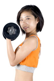 Dziewczyna z fitnessu