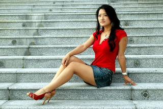 Modelka z dalekiej północy