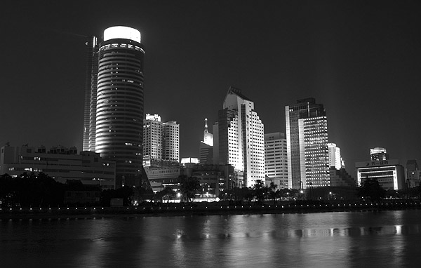 Biurowce w Ningbo - zdjęcia z Chin