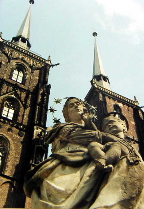 Matka Boska z dzieciątkiem - zdjęcia z Chin