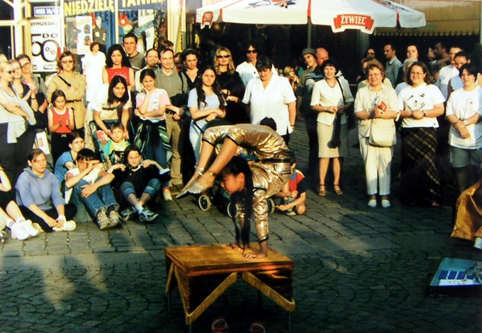 Dziewczyna guma - zdjęcia z Chin