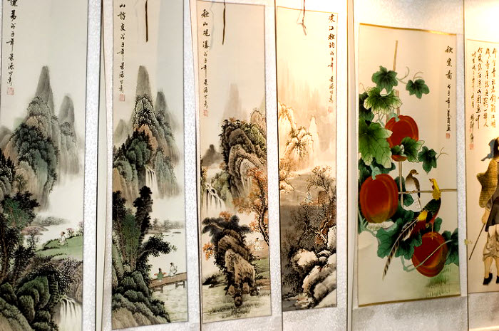 Chińskie malarstwo - zdjęcia z Chin