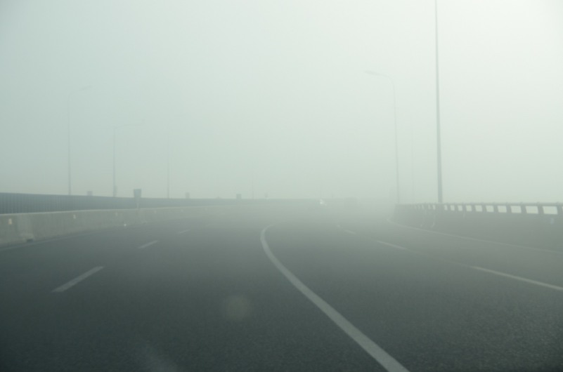 Wielki chiński SMOG - zdjęcia z Chin