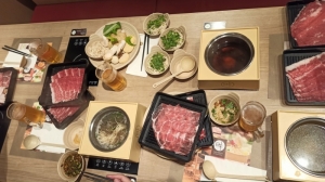 Sławny chiński Hot Pot w Hong Kongu