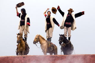 Jeźdzcy Naxi z prowincji Yunnan