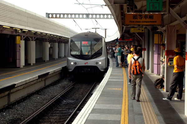 Kolej Shenzhen - Hong Kong - zdjęcia z Chin